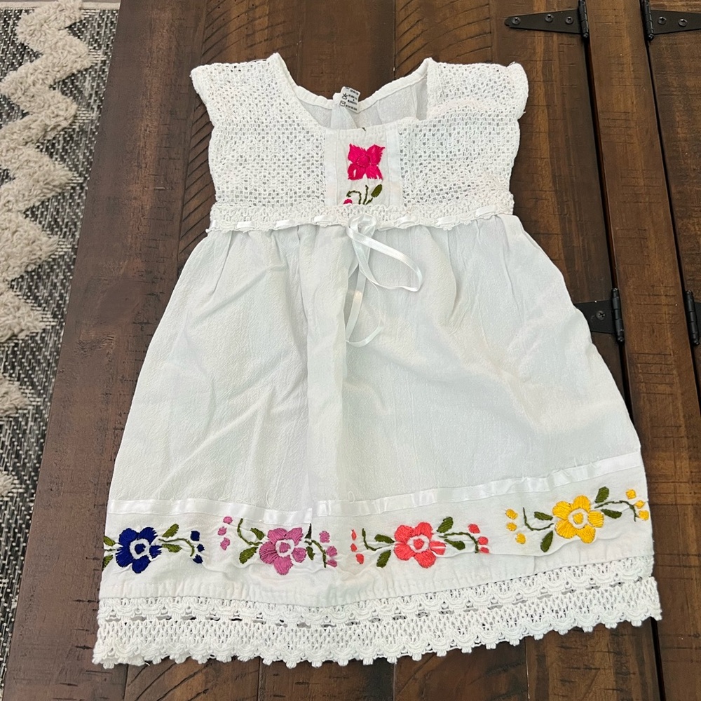 *New* Girl Toddler Mexican Style Dress Size 3T